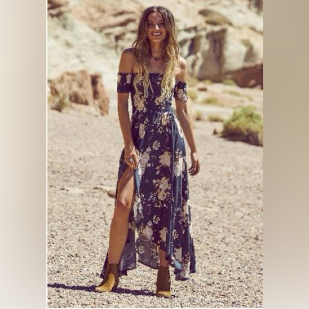 Auguste the Label Boheme Goddess Floral Maxi Dress 4